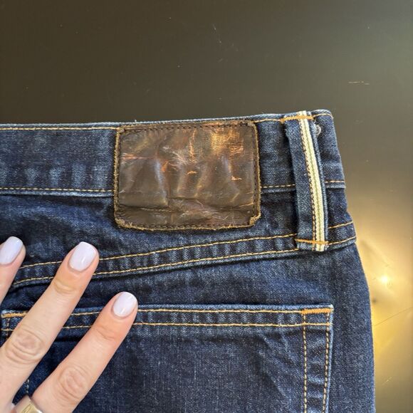 Gustin Men's Straight Jeans - Dark Blue - Picture 5 of 10